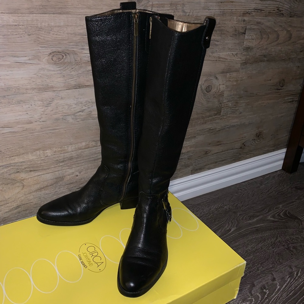Circa black riding boots